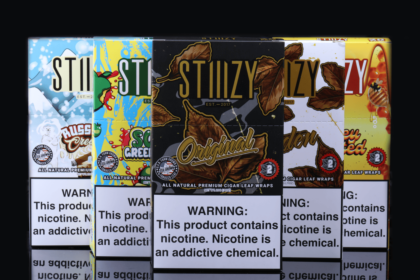 stiiizy tobacco Smoke Shop - Premium Tobacco Leaf Wraps & Rolling Papers